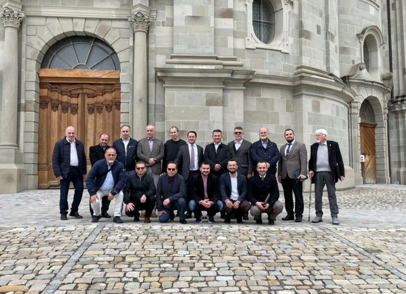 Imamët shqiptarë vizitojnë manastirin në Einsiedeln